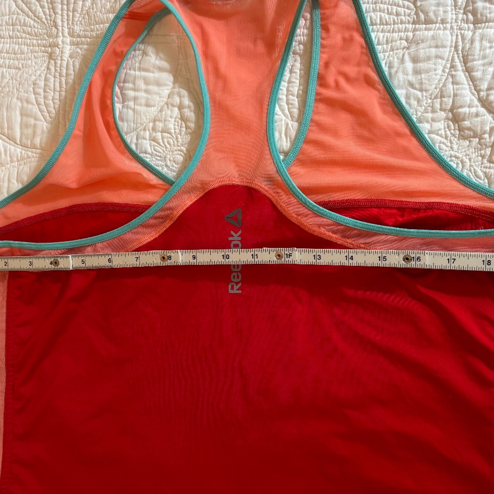 Reebok Red Racer-back Tank - Picture 3 of 4